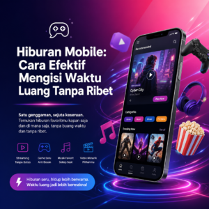 Hiburan Mobile: Cara Efektif Mengisi Waktu Luang Tanpa Ribet