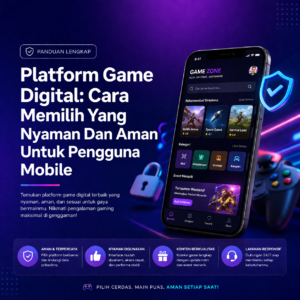 Platform Game Digital: Cara Memilih Yang Nyaman Dan Aman Untuk Pengguna Mobile