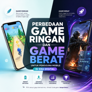 Perbedaan Game Ringan Dan Game Berat Untuk Pengguna Mobile Di Era Digital